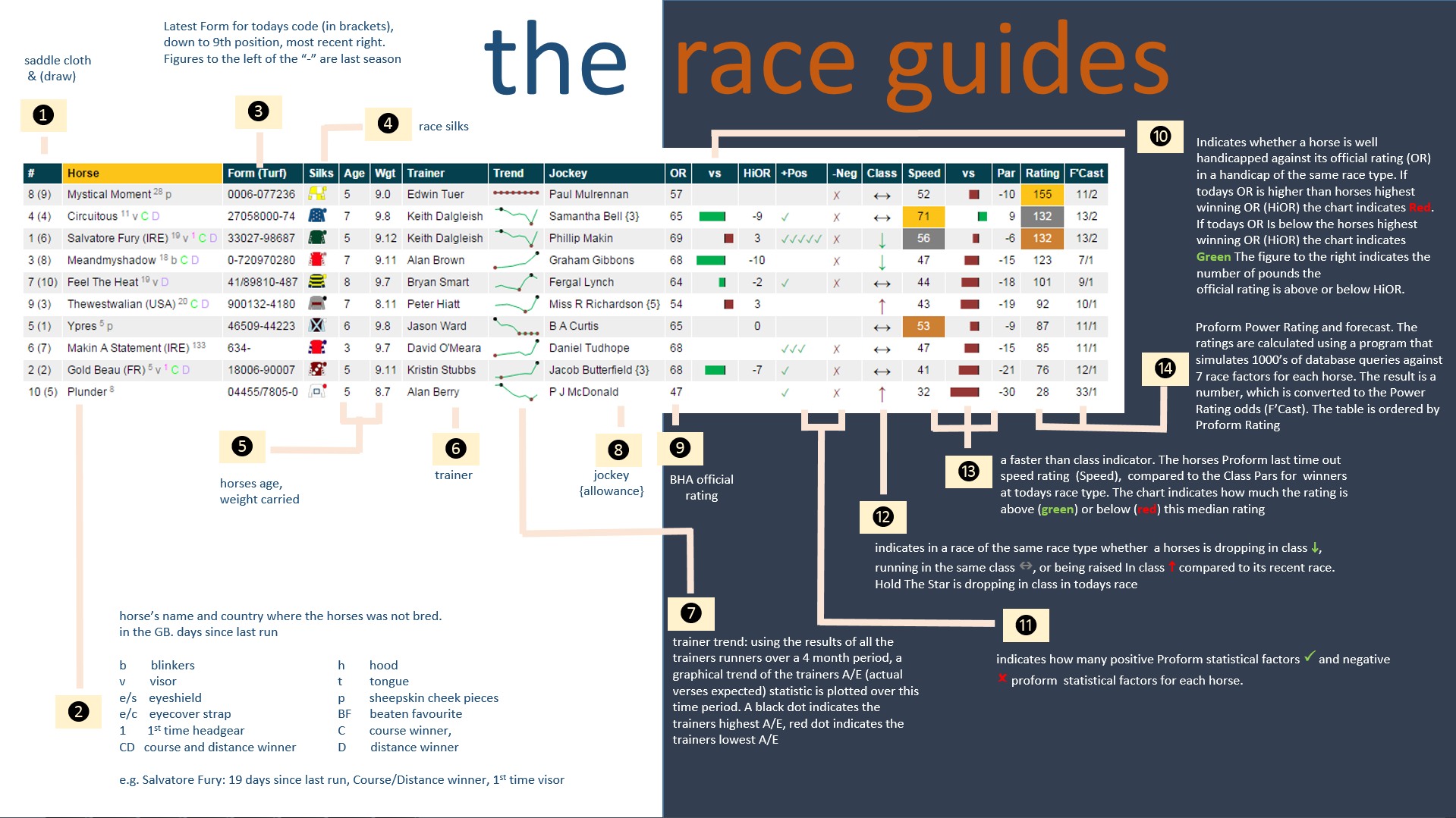 horse racing guide